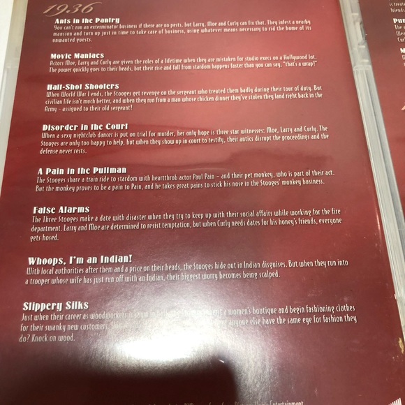 The Three Stooges Volume 1 & 2 DVD Collections 1934-1939 - Picture 10 of 15